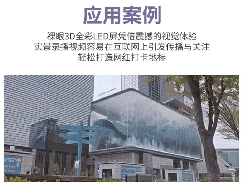 日本逼真視覺體驗(yàn)商場街道廣場裸眼3D顯示大屏(圖6)
